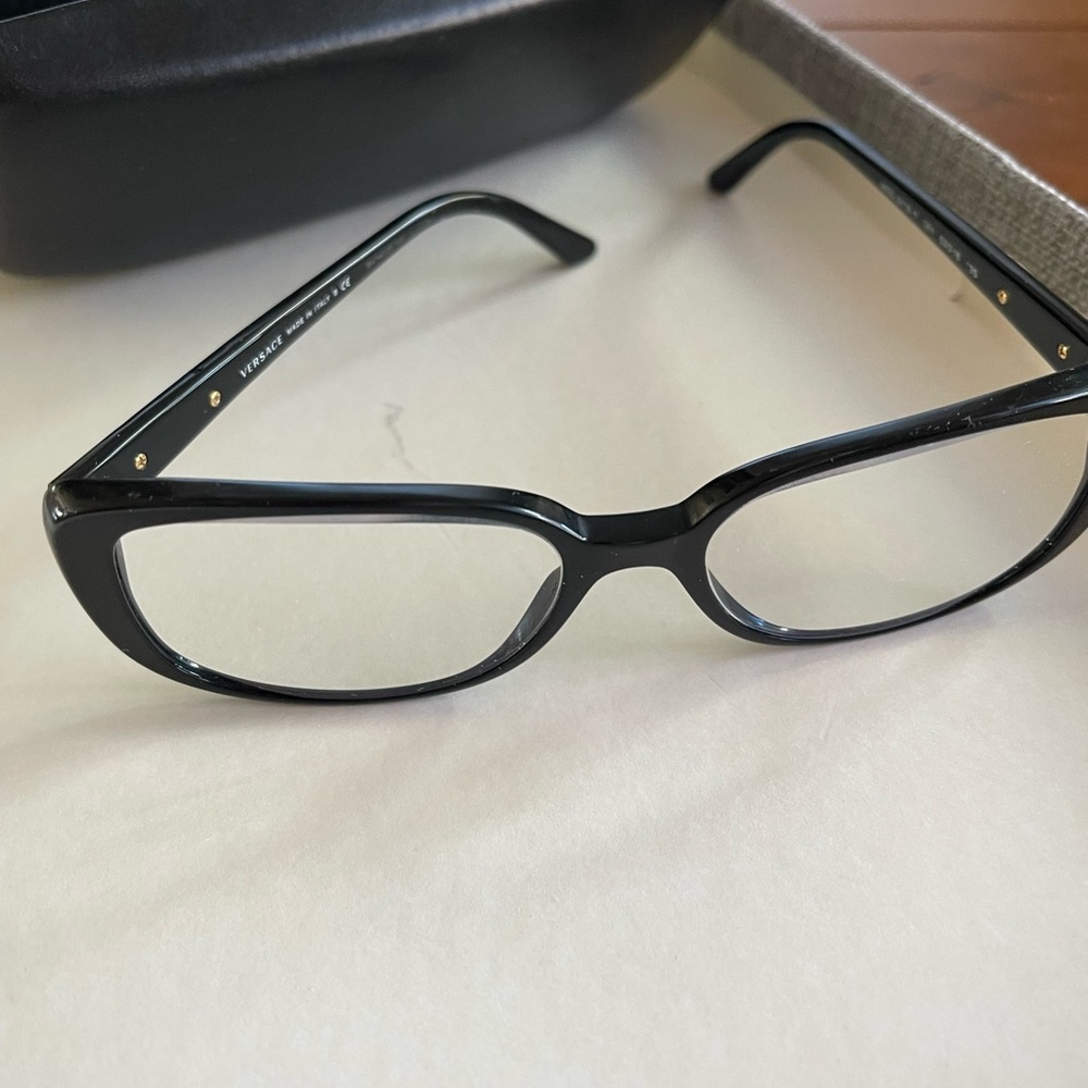 Versace prescription reading glasses. Prescription unknown.